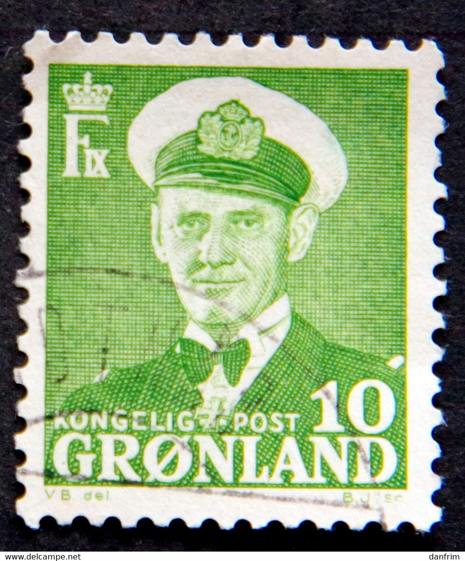 Greenland 1950 King Frederik IX  MiNr.30  ( Lot E 2508 ) - Oblitérés