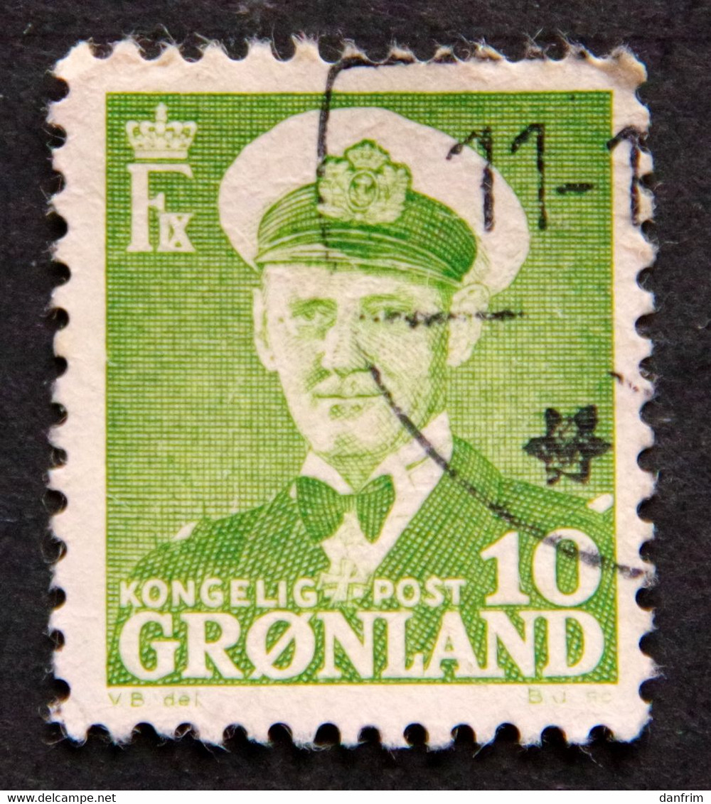 Greenland 1950 King Frederik IX  MiNr.30  ( Lot E 2509 ) - Oblitérés