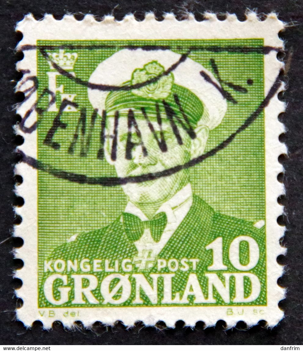 Greenland 1950 King Frederik IX  MiNr.30  ( Lot E 2511 ) - Oblitérés