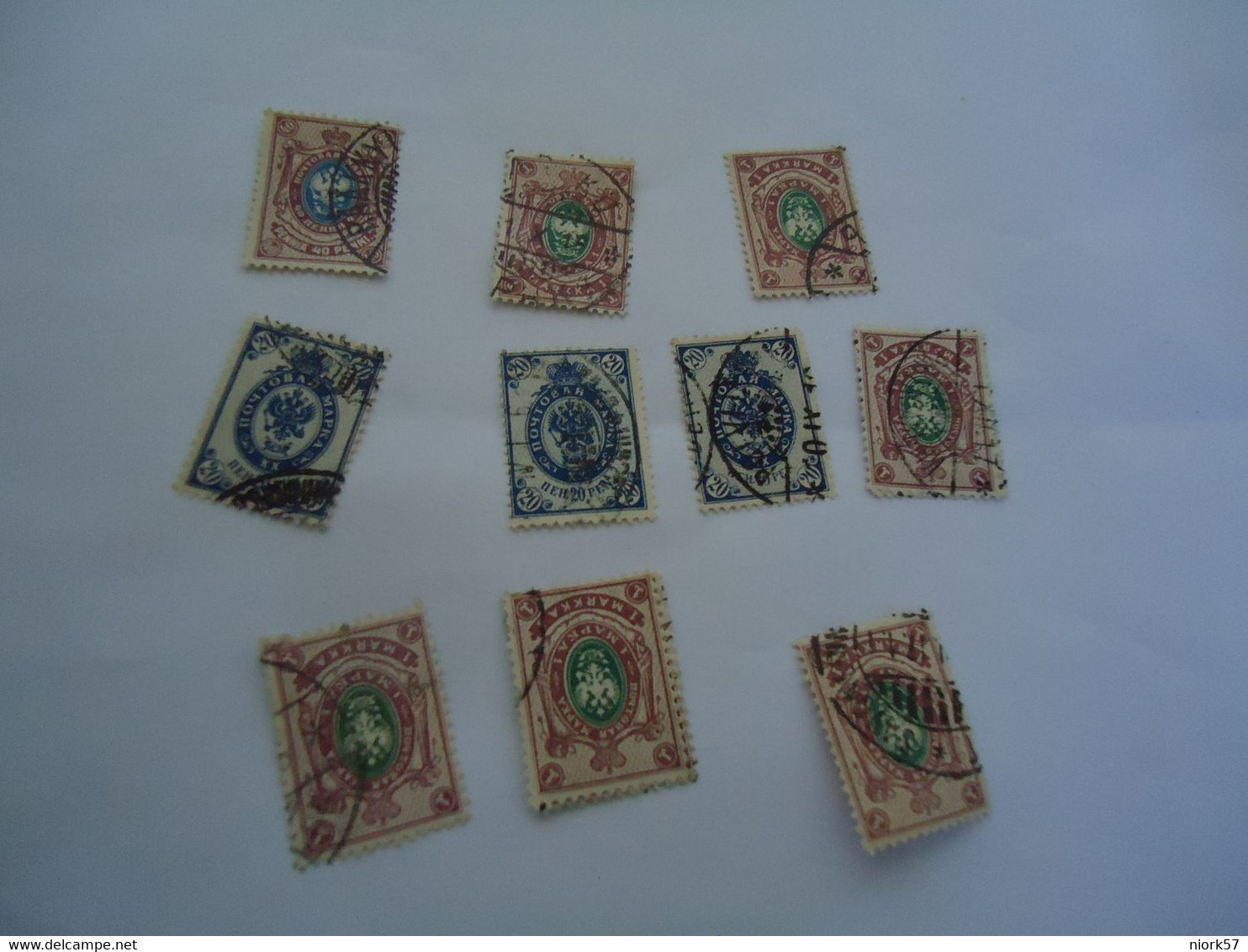 RUSSIA  EMPIRE USED   STAMPS LOTS  10 - Sonstige & Ohne Zuordnung