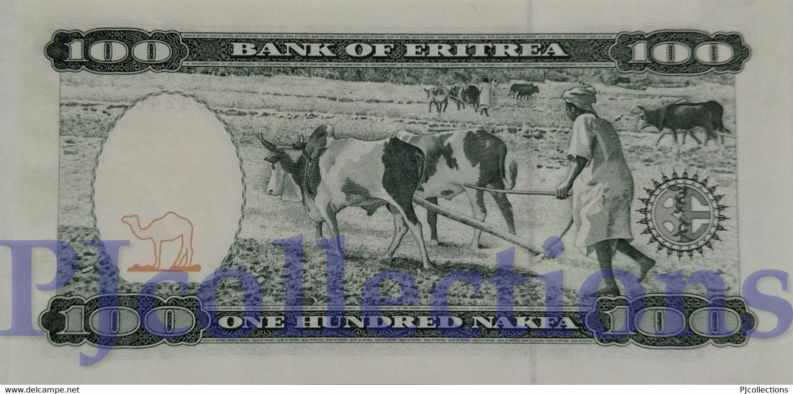 ERITREA 100 NAKFA 1997 PICK 6 UNC RARE - Erythrée