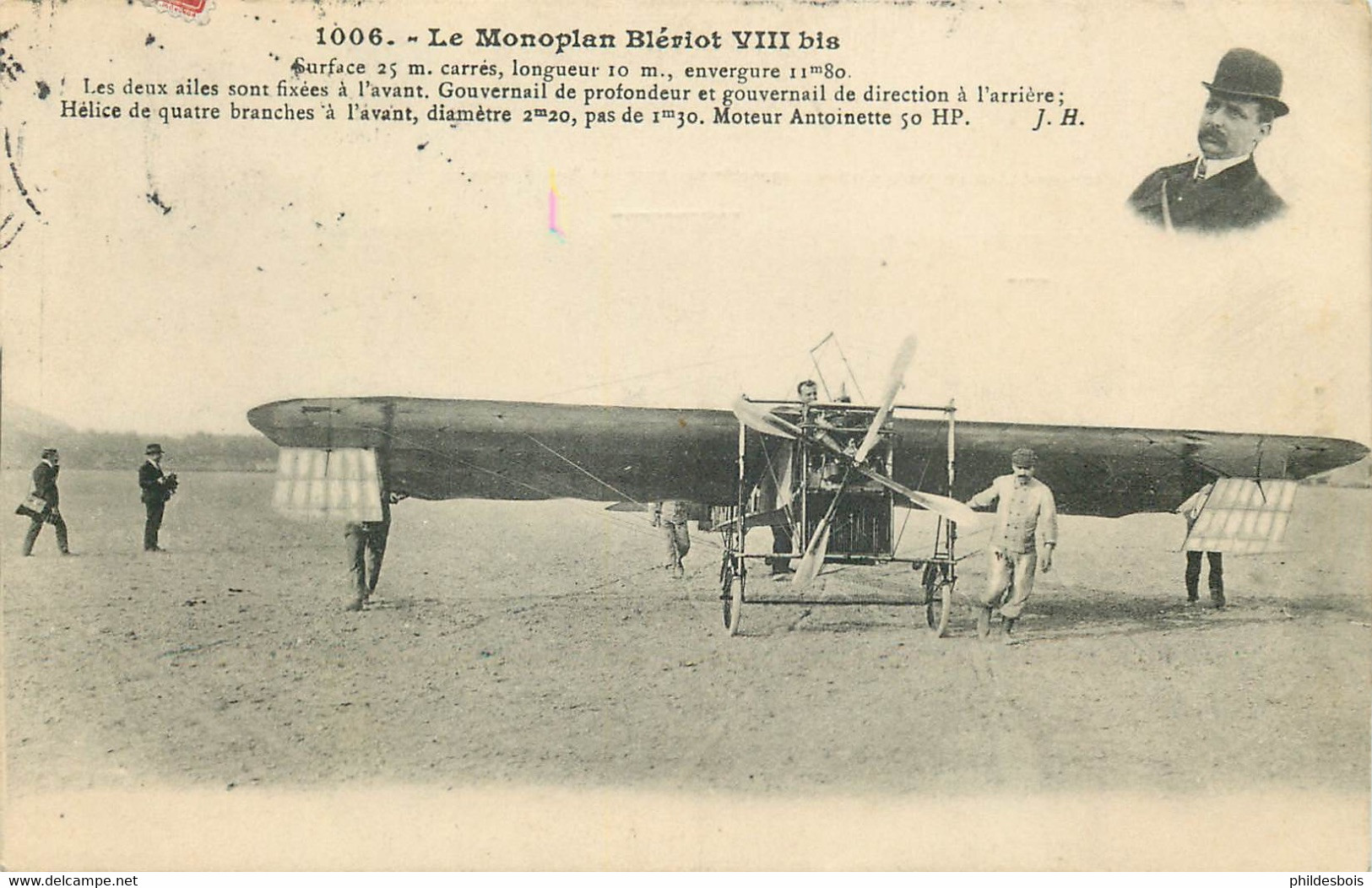 AVIATION  Monoplan BLERIOT VIII Bis - Meetings