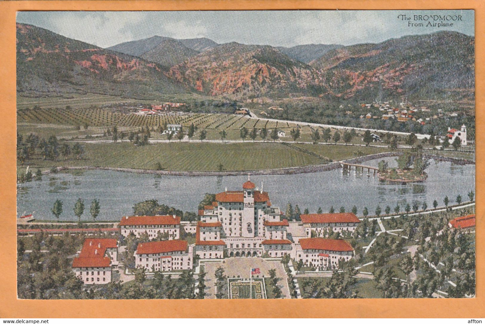 Colorado Springs Colorado 1907 Postcard - Colorado Springs