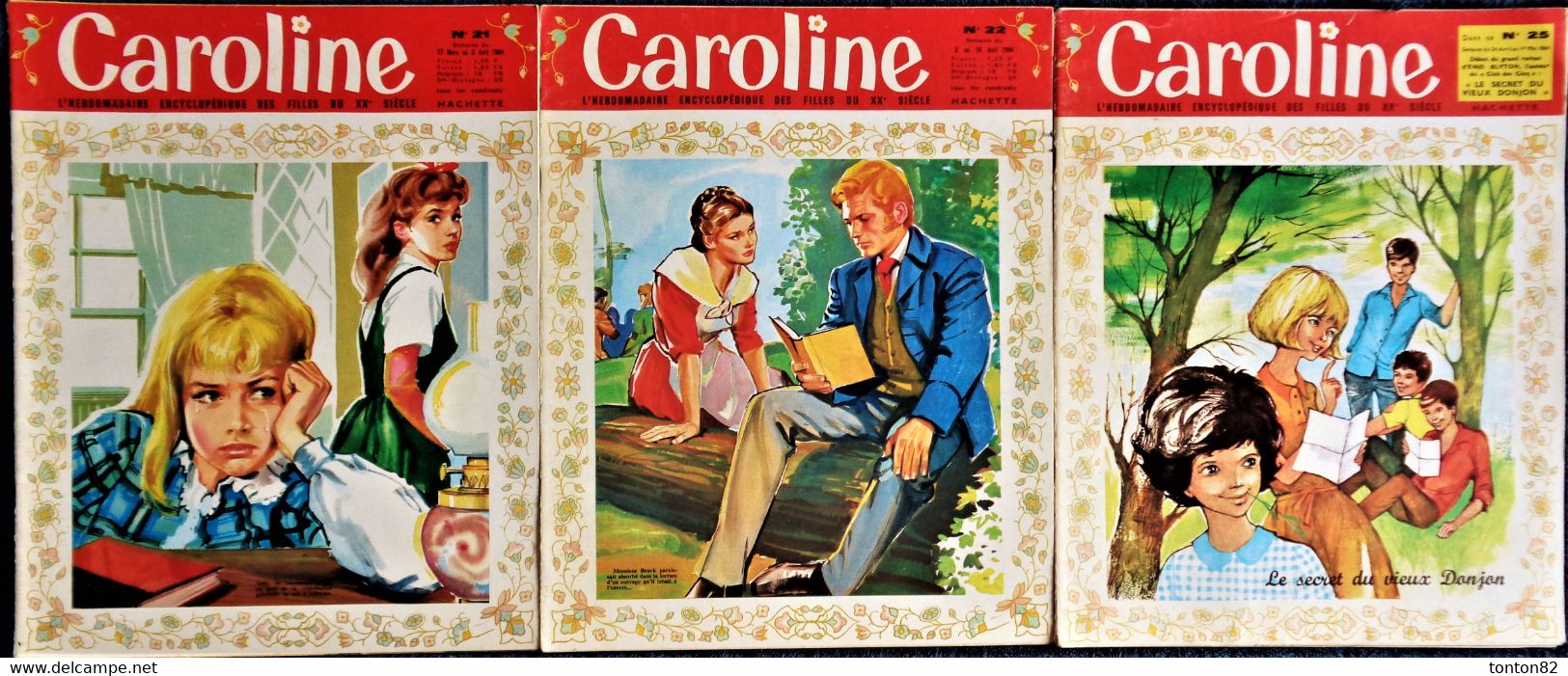 CAROLINE - Hebdomadaire - Lot De 20 Numéros De 1963 / 1964 . - Hachette