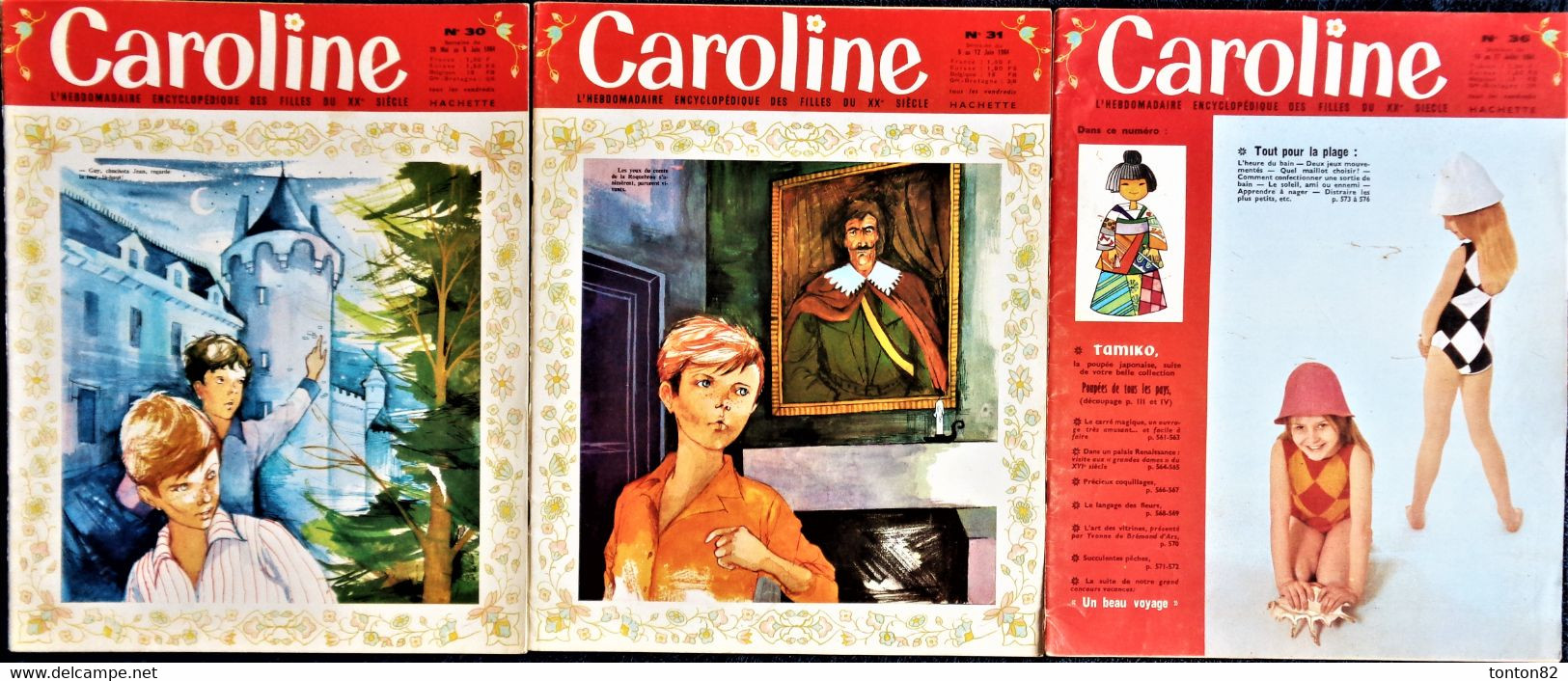 CAROLINE - Hebdomadaire - Lot De 20 Numéros De 1963 / 1964 . - Hachette