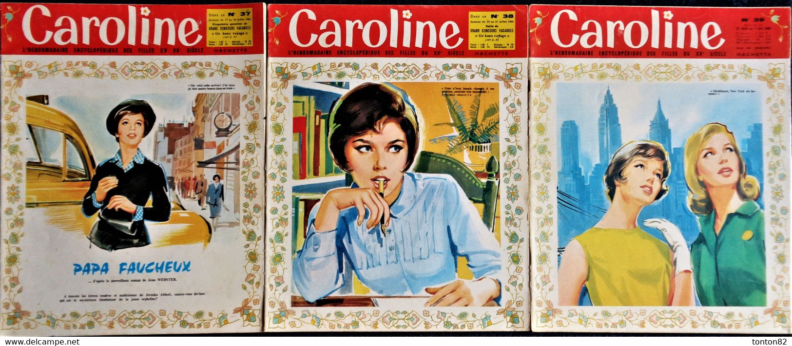 CAROLINE - Hebdomadaire - Lot De 20 Numéros De 1963 / 1964 . - Hachette