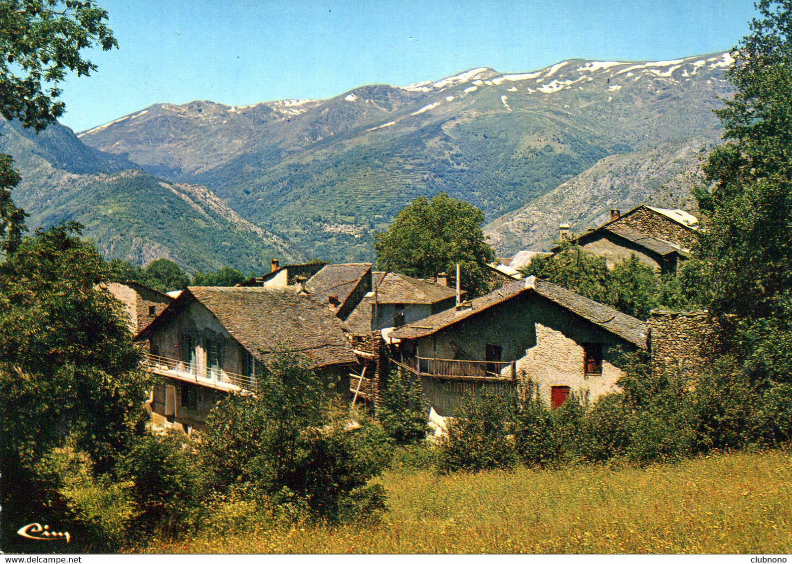 CPM -  VICDESSSOS (ENV.) - VILLAGE DE GOULIER - Other & Unclassified