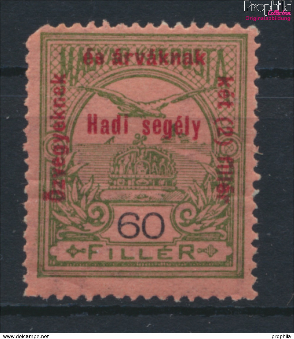 Ungarn A175 Schmaler Aufdruck Postfrisch 1915 Kriegshilfe (9815551 - Unused Stamps