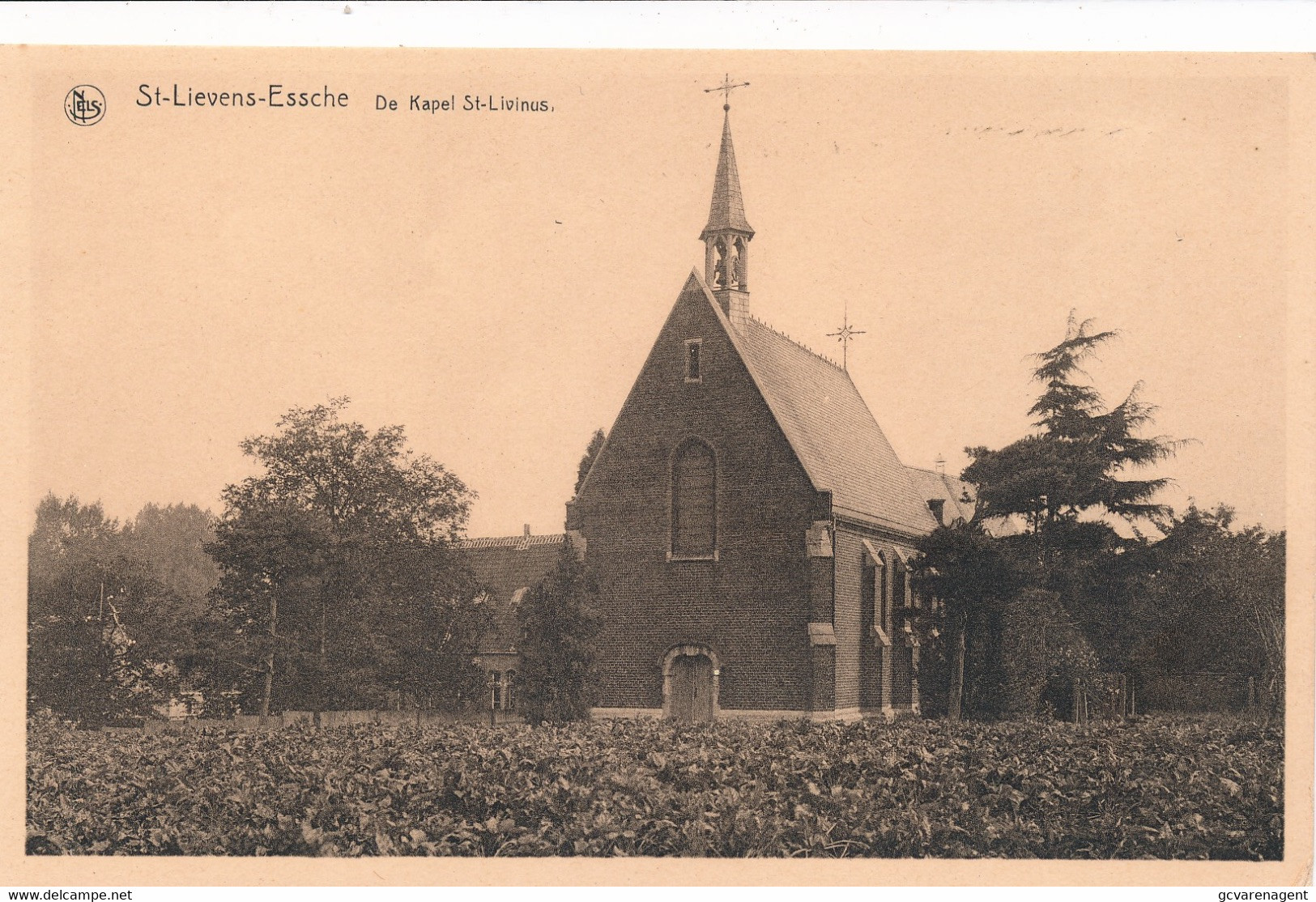 ST.LIEVENS ESSCHE   DE KAPEL ST LIVINUS    2 SCANS - Herzele