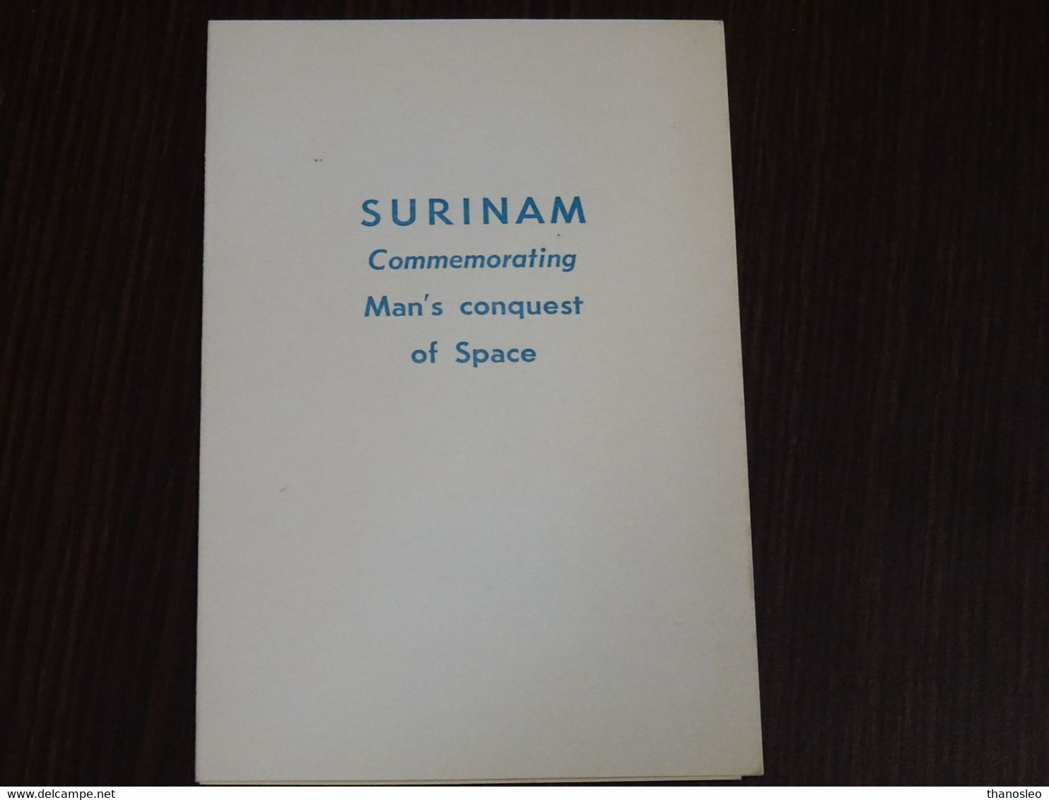 Surinam 1961 Space, Astronauts, Gagarin-Shepard Commemorative VF - América Del Sur