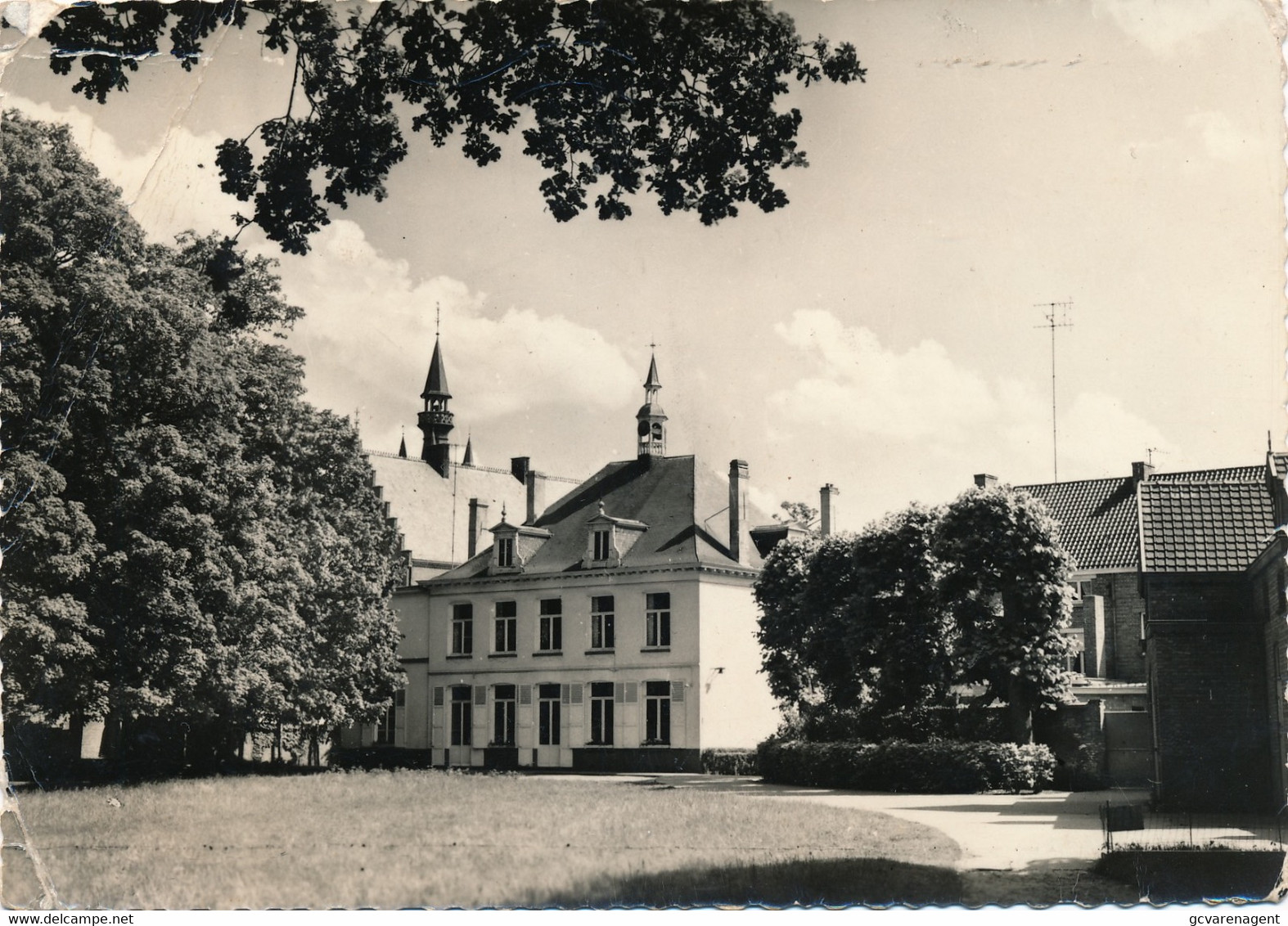 MALDEGEM  KASTEEL ST ANNA VANUIT HET GEMEENTEPARK     !!!! KREUKJES     2 SCANS - Maldegem