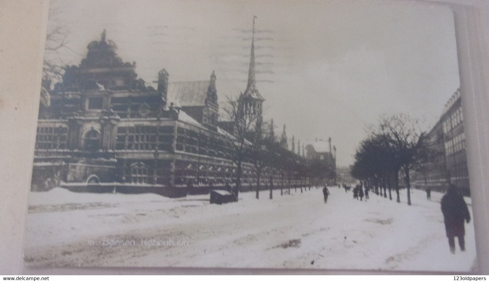 DANEMARK DANMARK Kobenhavn.Börsen. REAL PHOTO 1932 - Danemark