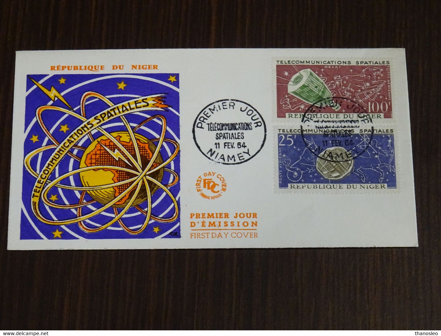 Niger 1964 Space, Telecommunications Spatiales FDC VF - Africa