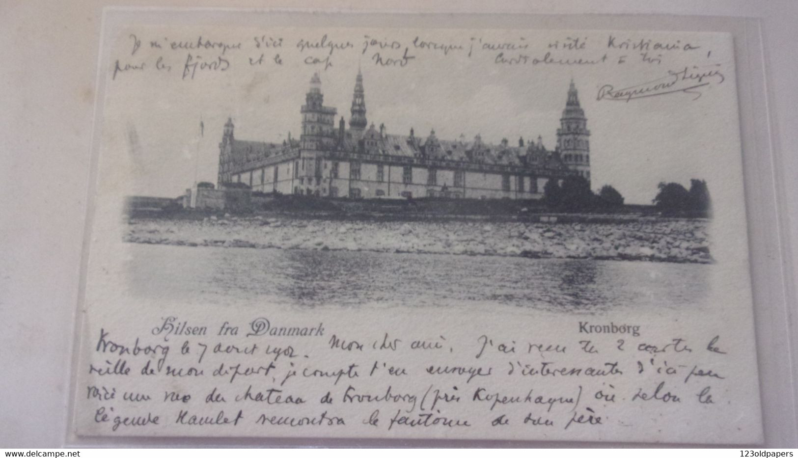 DANEMARK DANMARK KRONBORG 1902 - Danemark