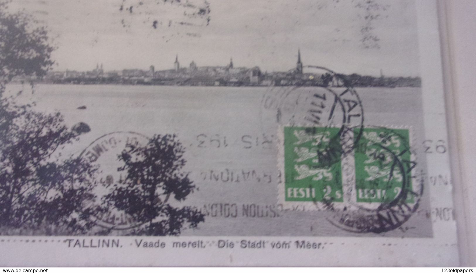 ESTONIE EESTI TALLINN  LOSS  1931 - Estonia