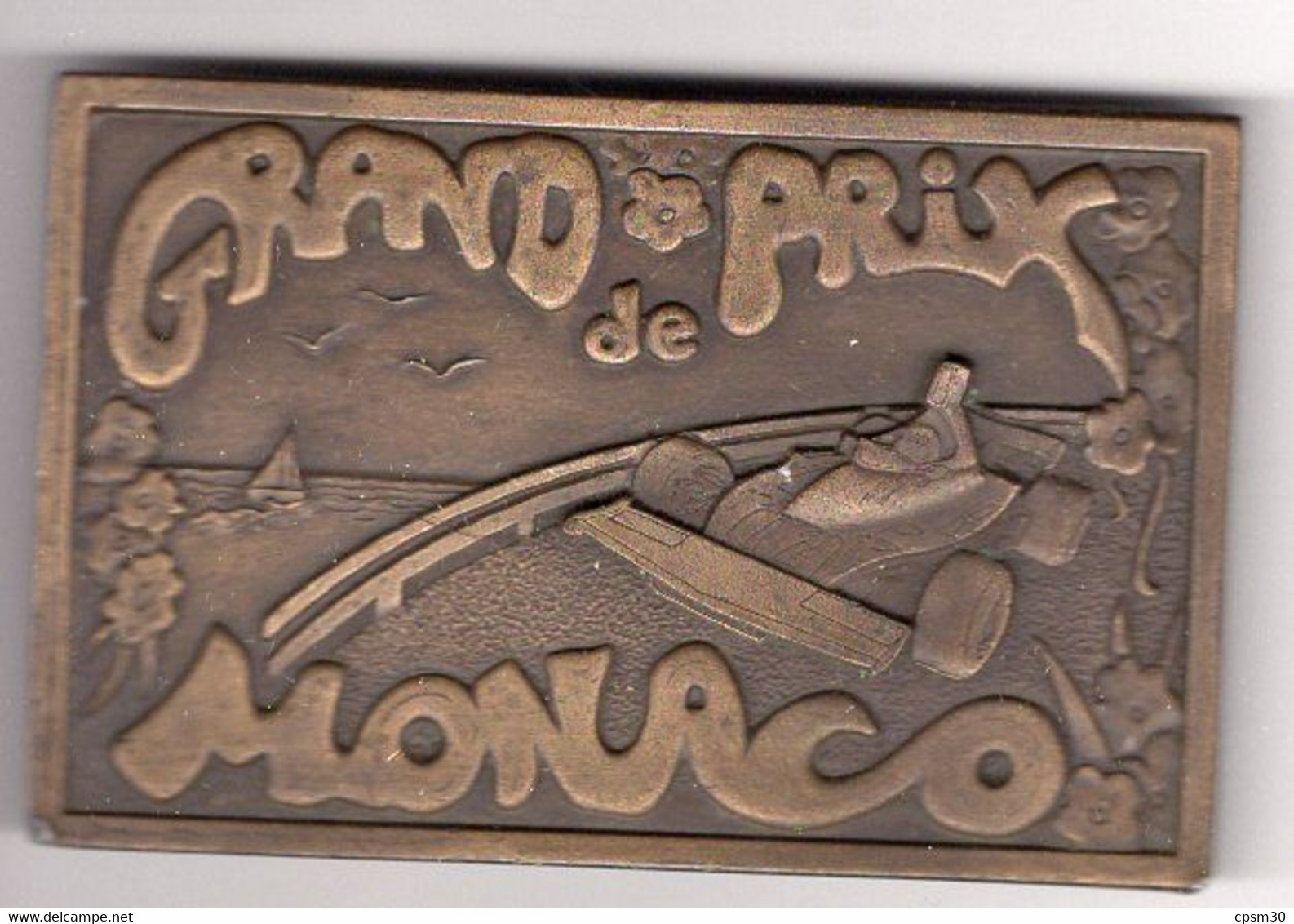 Boucle De Ceinture GRAND PRIX DE MONACO - Bekleidung, Souvenirs Und Sonstige