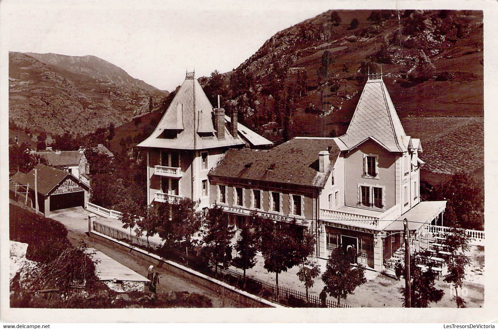 CPA - 65 - GAVARNIE - L'Hôtel Du Marboré - Gavarnie