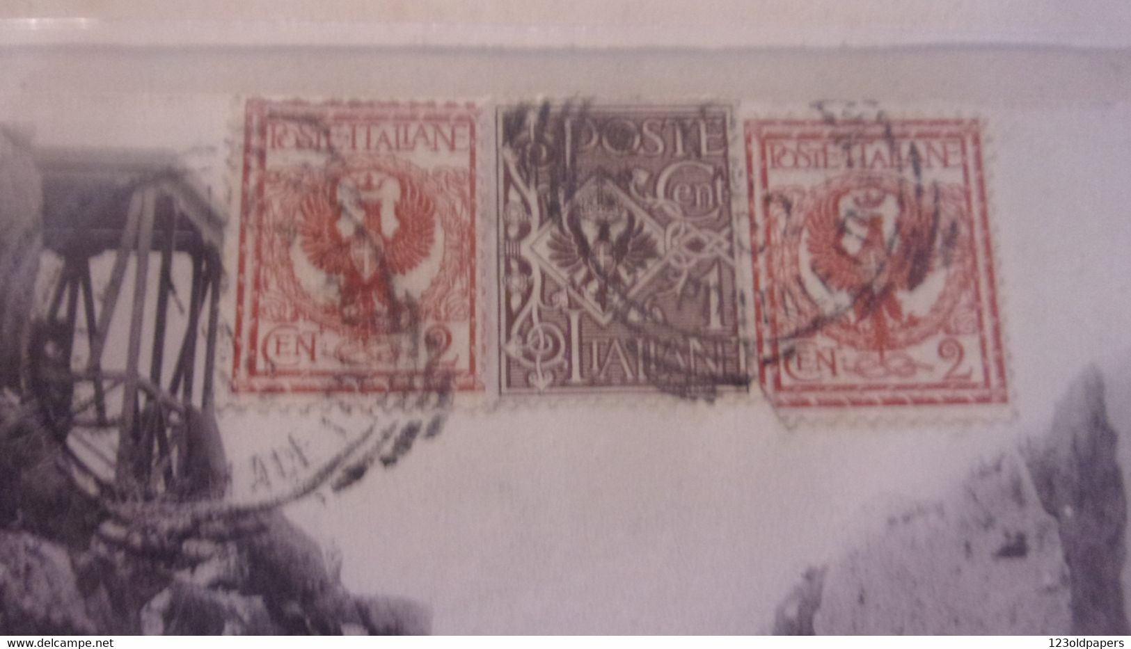 GRECE Candia.Crete.Greece.Cretan GALERIES MAGASINS  ROI MINOS A KNOSSOS Cnossos   1902 TIMBREE STAMPS - Grèce