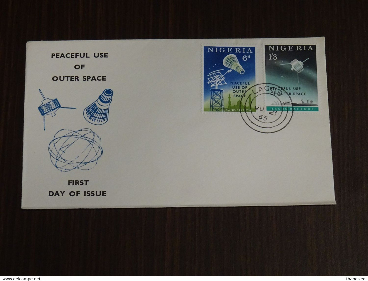 Nigeria 1963 Space, Peaceful Use Of Outer Space FDC VF - Afrika