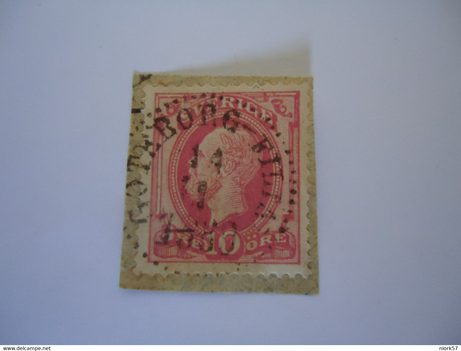 SWEDEN  USED    STAMPS   1872--1910  KINGS  WITH  POSTMARK GOTEB0RG  1888 - Autres & Non Classés