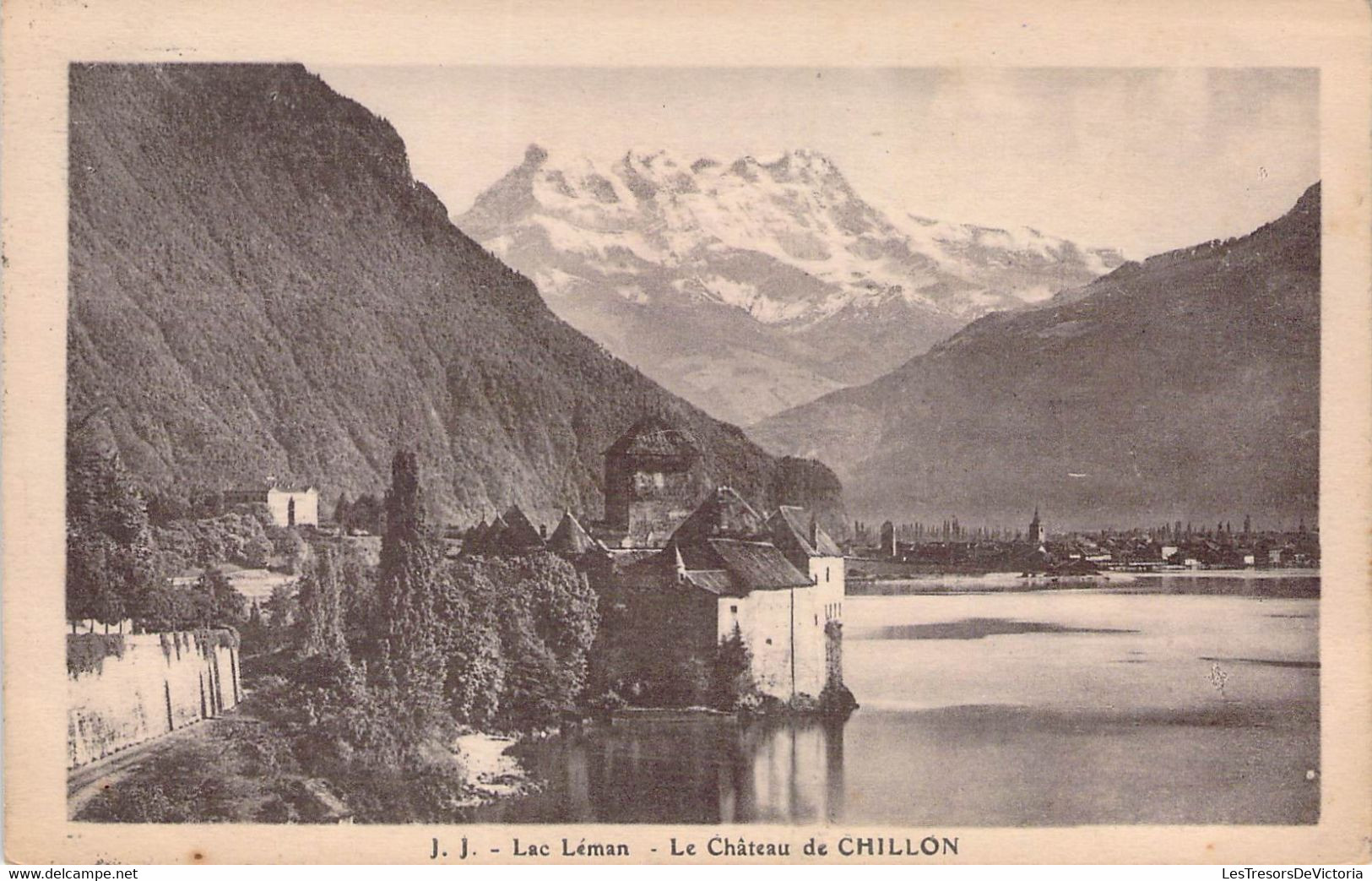 CPA - SUISSE - Lac Léman - Le Château De Chillon - Au