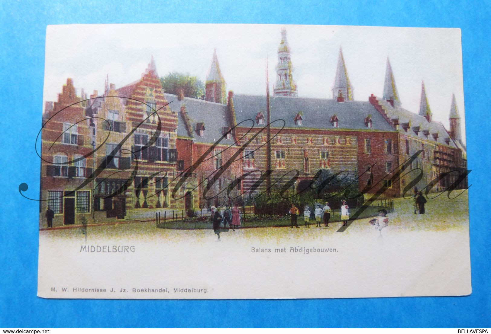 Middelburg Balans Met Abdij-1903 Zeeland Nl - Middelburg