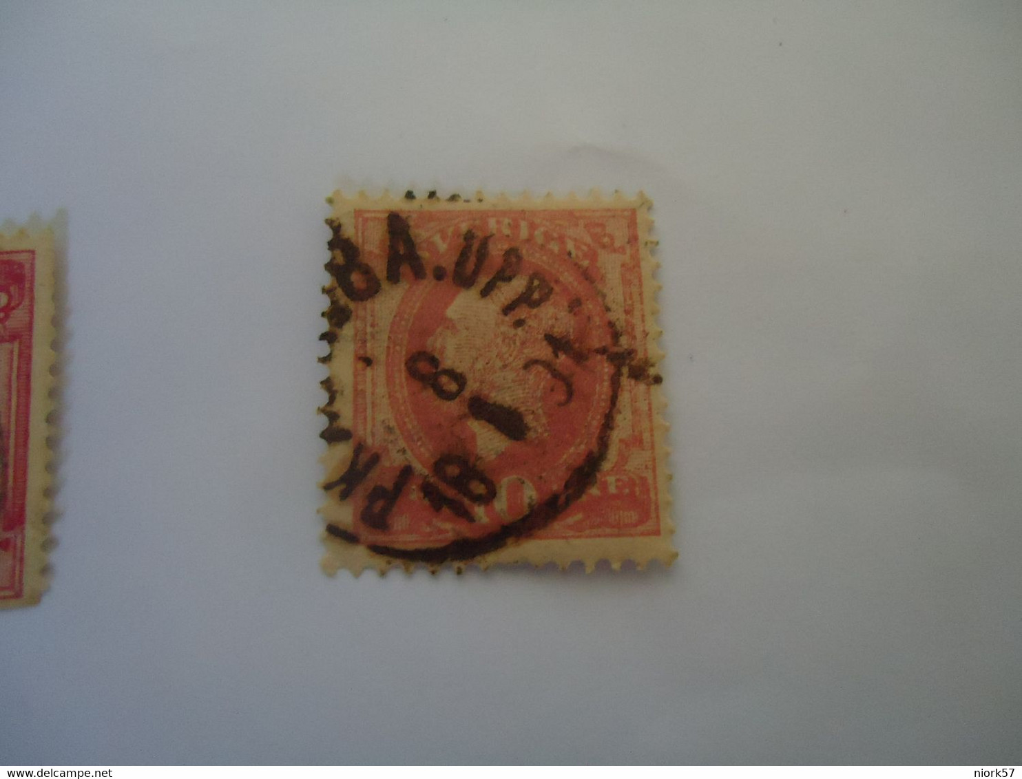 SWEDEN  USED    STAMPS   1872--1910  KINGS  WITH  POSTMARK 1901 - Andere & Zonder Classificatie