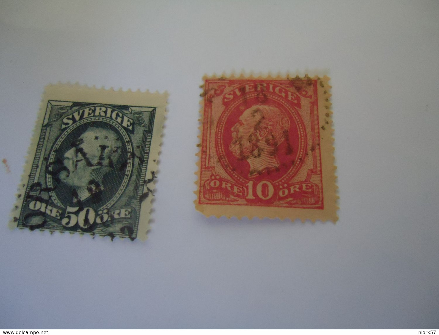 SWEDEN  USED    STAMPS   1872--1910  KINGS  WITH  POSTMARK - Altri & Non Classificati