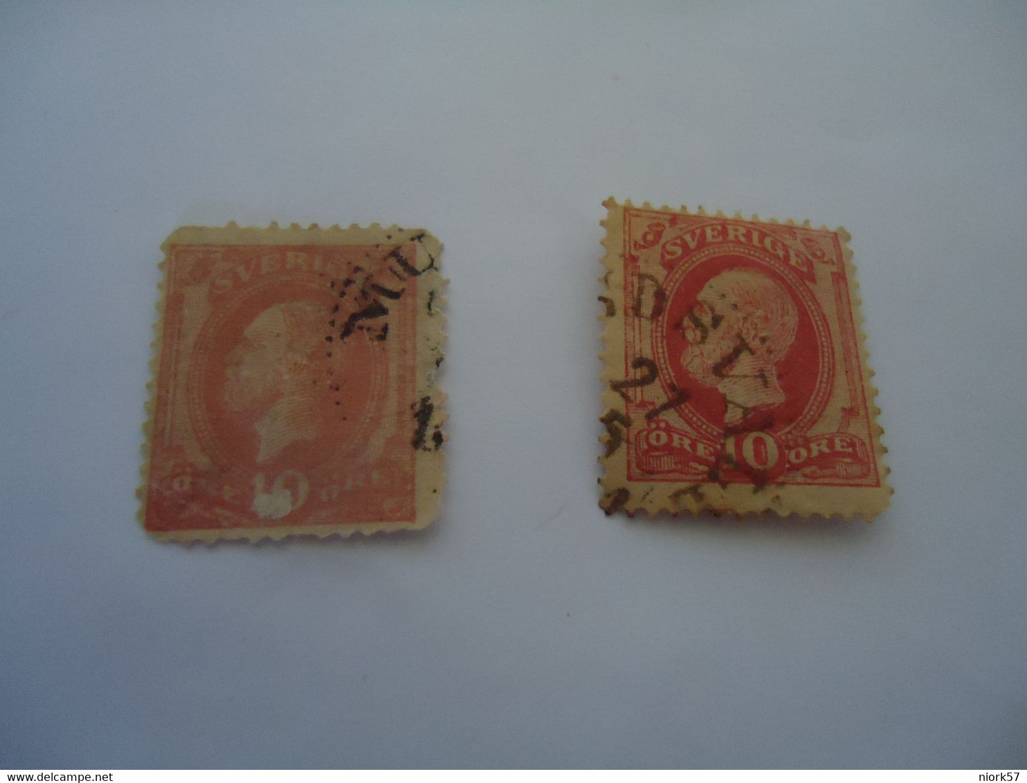 SWEDEN  USED    STAMPS   1872--1910  KINGS  WITH  POSTMARK - Andere & Zonder Classificatie