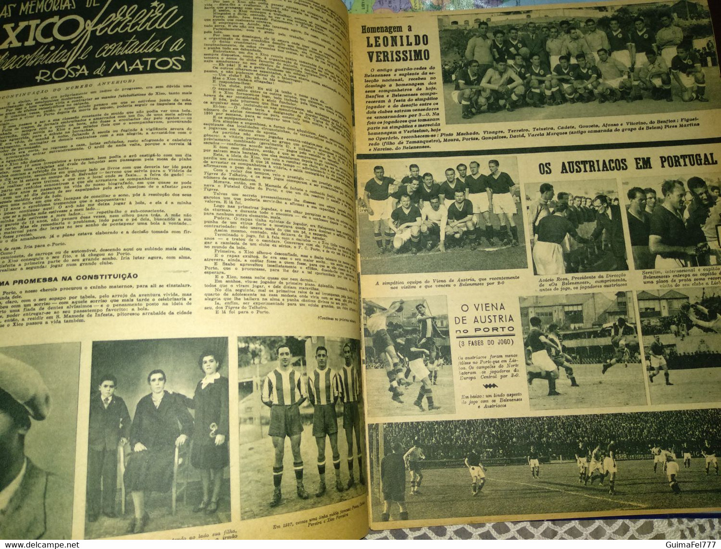 Revista Antiga STADIUM - Nº 333 Year/ano 1949 - Sport