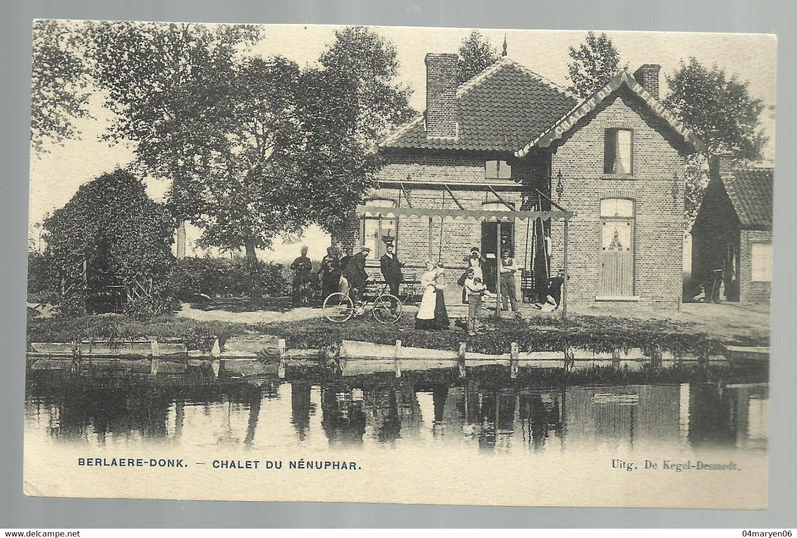 ***  BERLAERE-DONK  ***  -  Chalet Du Nénuphar  -  Zie / Voir Scan - Berlare