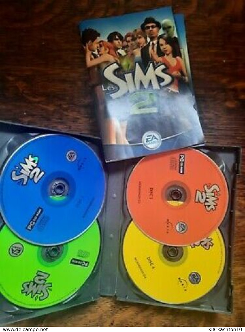 PC CD-ROM Les Sims 2 4 Dvd's - Altri & Non Classificati