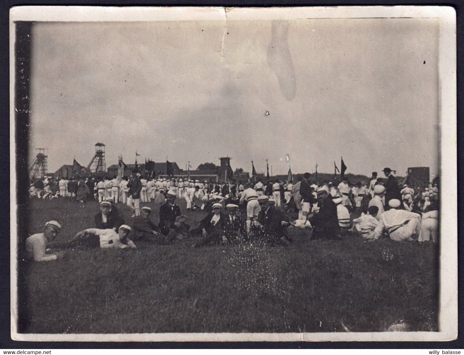 +++ Photo - ANS - Charbonnage - Festivité - Terrain De Football ? - 1927 - 1928   // - Ans