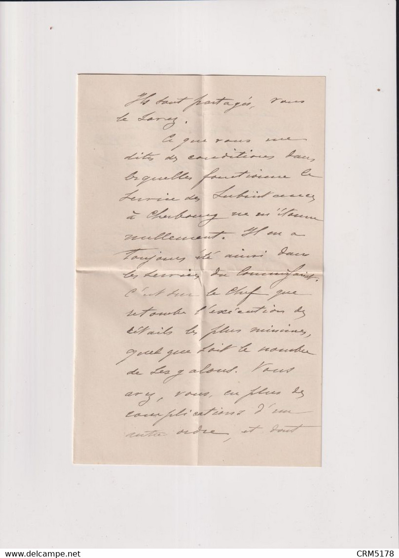 FRANCE-poste MARITIME-L.EN FRANCHISE DU MINISTERE DE LA MARINE-comptabilité Générale Budget-correspondance 1918 - Maritieme Post