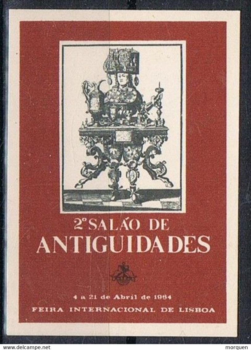 Viñeta Label  LISBOA (Portugal)  1984. Feria De ANTIGUEDADES ** - Nuevos