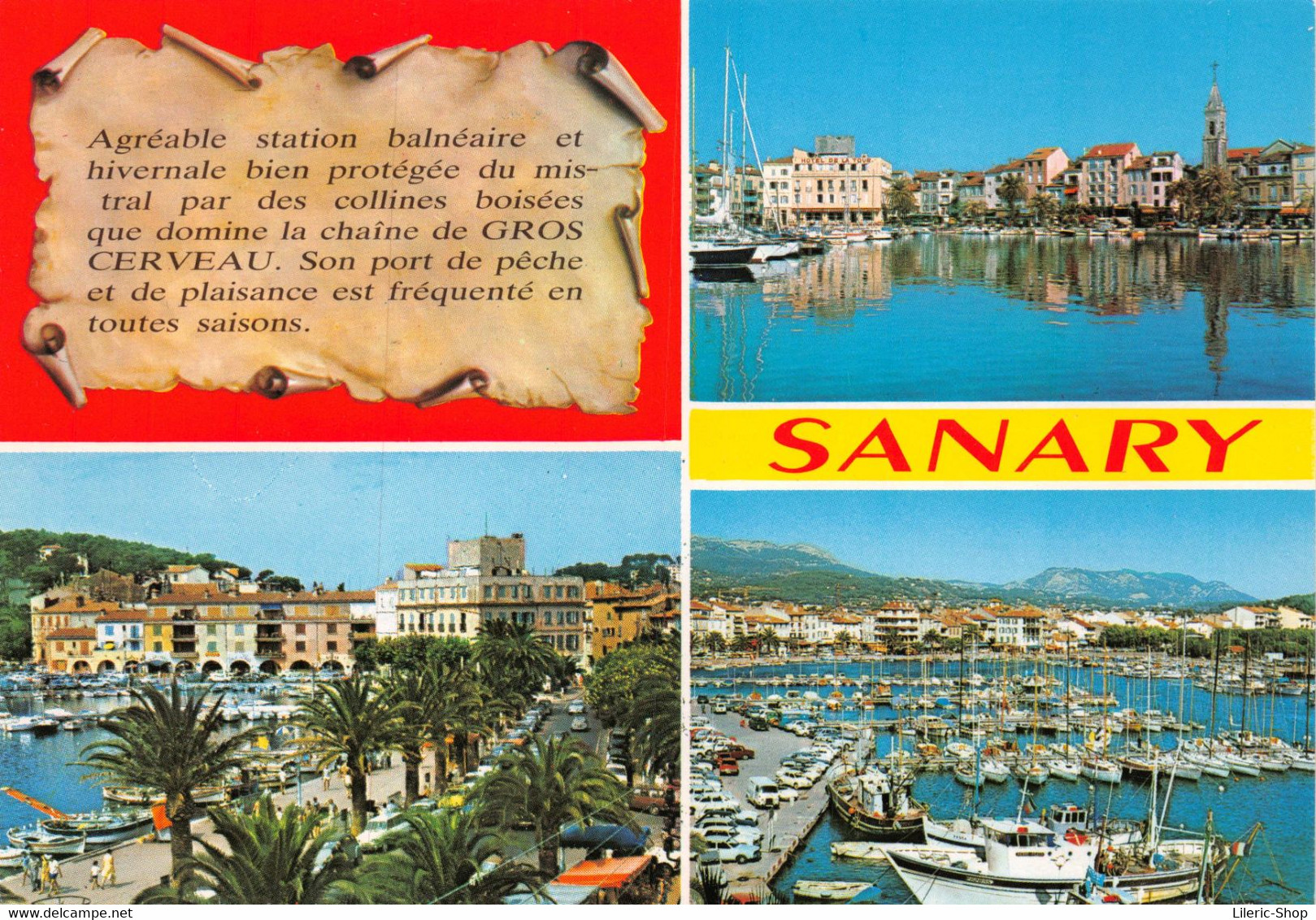 [83]  Sanary-sur-Mer - Souvenir De Sanary - Multivues Cpm GF ( ͡♥ ͜ʖ ͡♥) ♥ - Sanary-sur-Mer