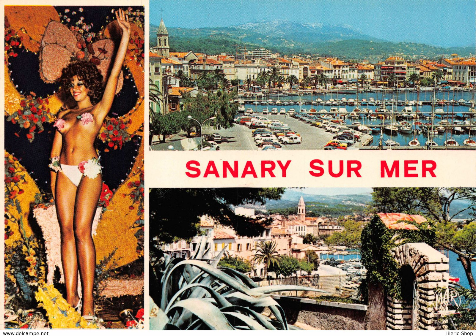[83]  Sanary-sur-Mer -  Multivues - Pin-up  Cpm GF ( ͡♥ ͜ʖ ͡♥) ♥ - Sanary-sur-Mer