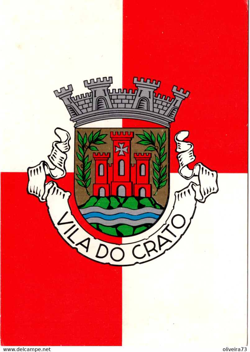 CRATO - BRASÃO DA VILA DO CRATO - Heráldica - PORTUGAL - Portalegre