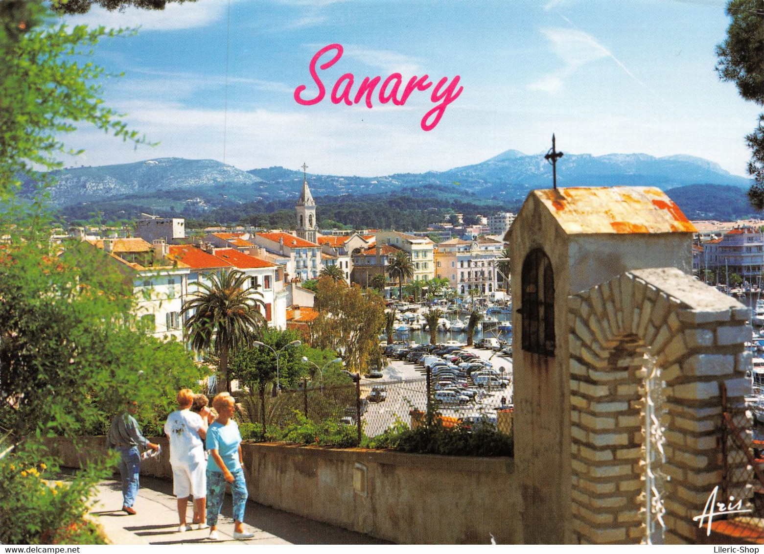 [83]  Sanary-sur-Mer - Le Chemin De L'Oratoire  Cpm GF ( ͡♥ ͜ʖ ͡♥) ♥ - Sanary-sur-Mer