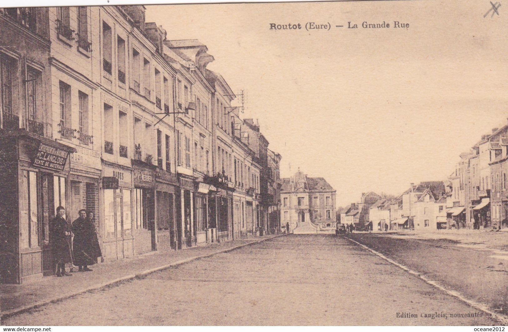 27 Routôt. La Grande Rue - Routot