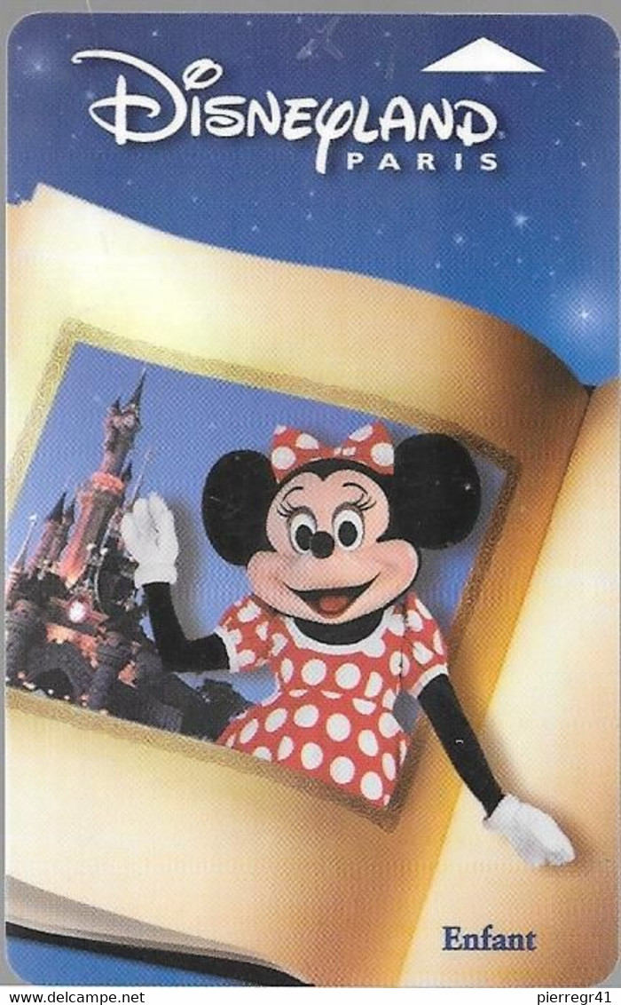 PASS-DISNEY-DISNEYLAND PARIS-2001-DONALD-ENFANT-V°NARBONI-01/03/MIN-VALIDE  ODYSSEE-TBE - Disney Passports