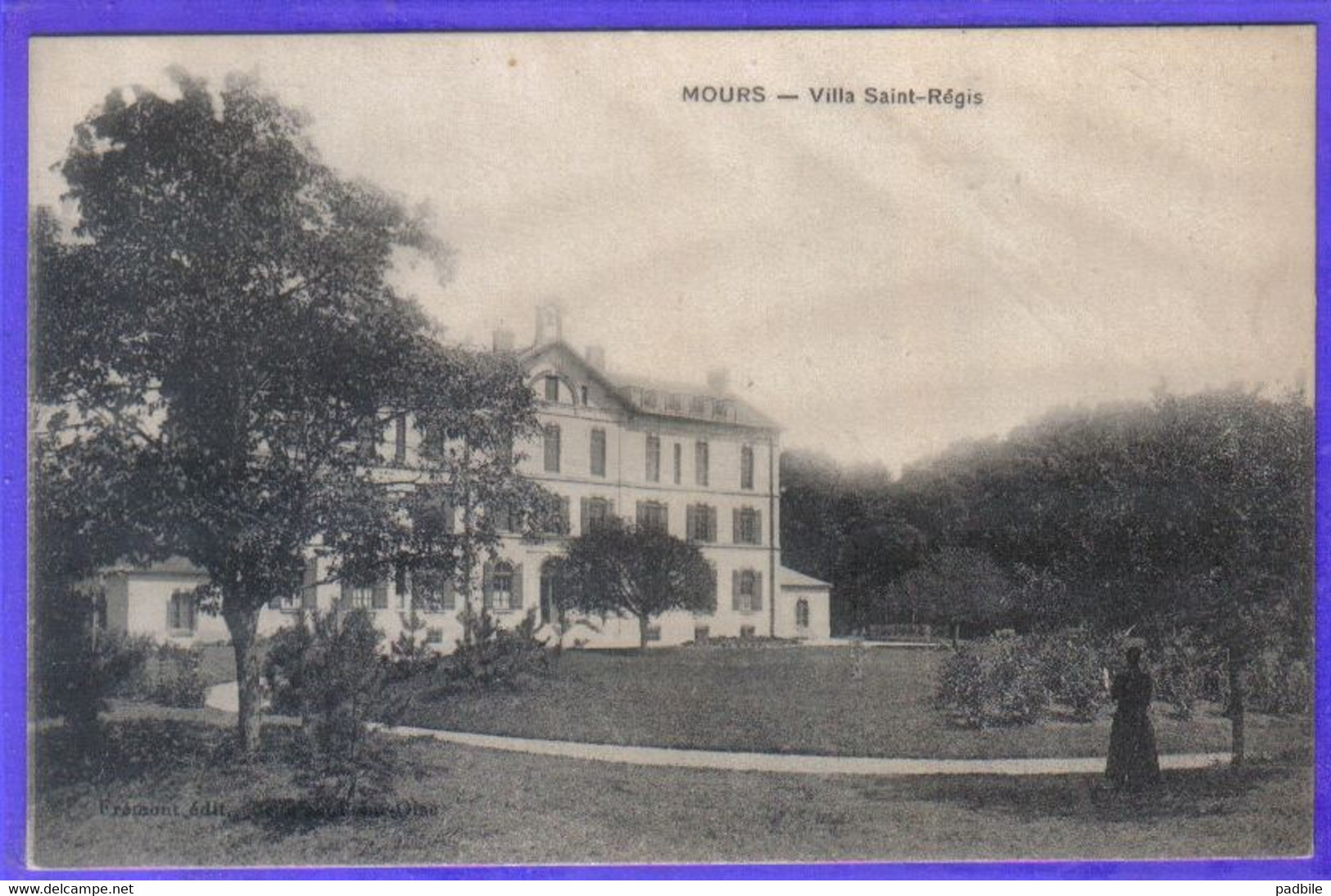 Carte Postale 95. Mours  Villa Saint-Régis  Très Beau Plan - Mours