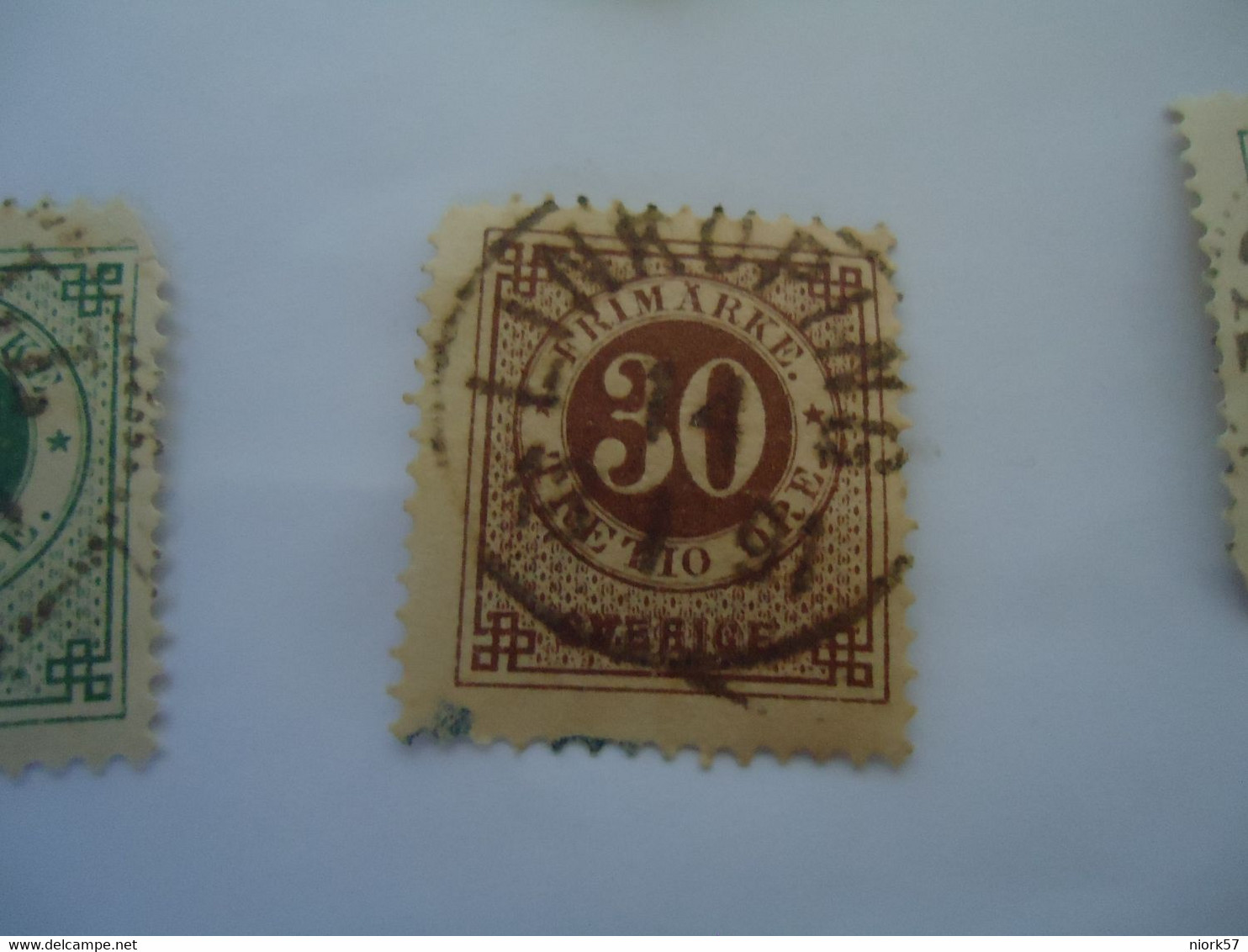 SWEDEN  USED     STAMPS   1872   WITH  POSTMARK - Andere & Zonder Classificatie