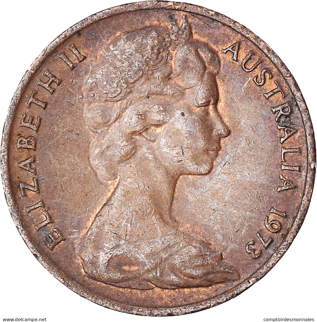 Monnaie, Australie, Cent, 1973 - Cent