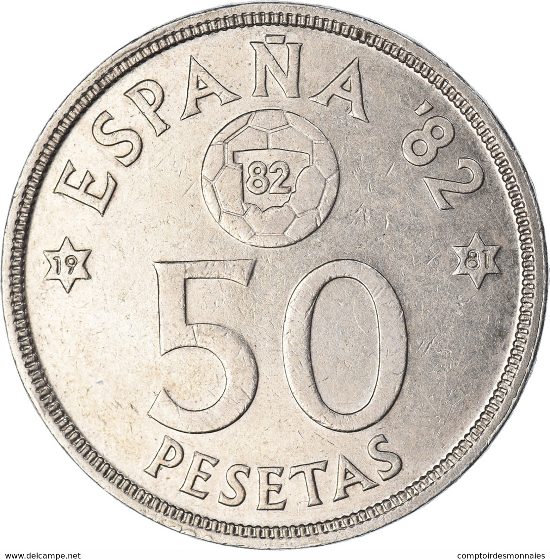 Monnaie, Espagne, 50 Pesetas, 1980-81 - 50 Peseta