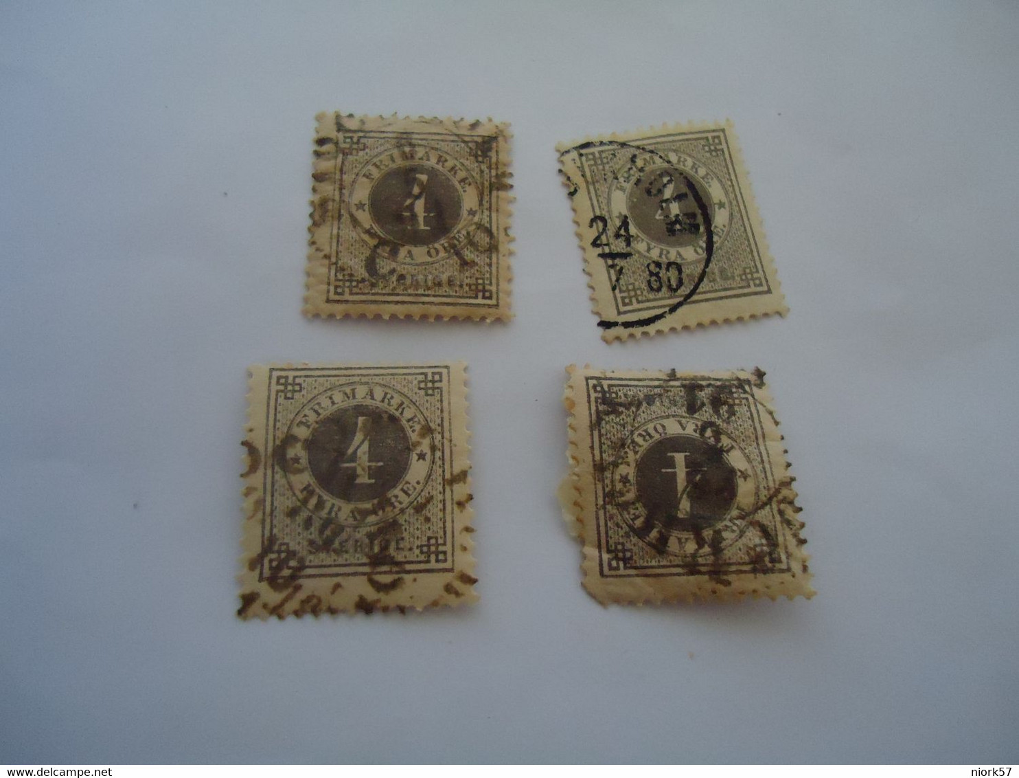 SWEDEN  USED     STAMPS   1872   WITH  POSTMARK - Sonstige & Ohne Zuordnung