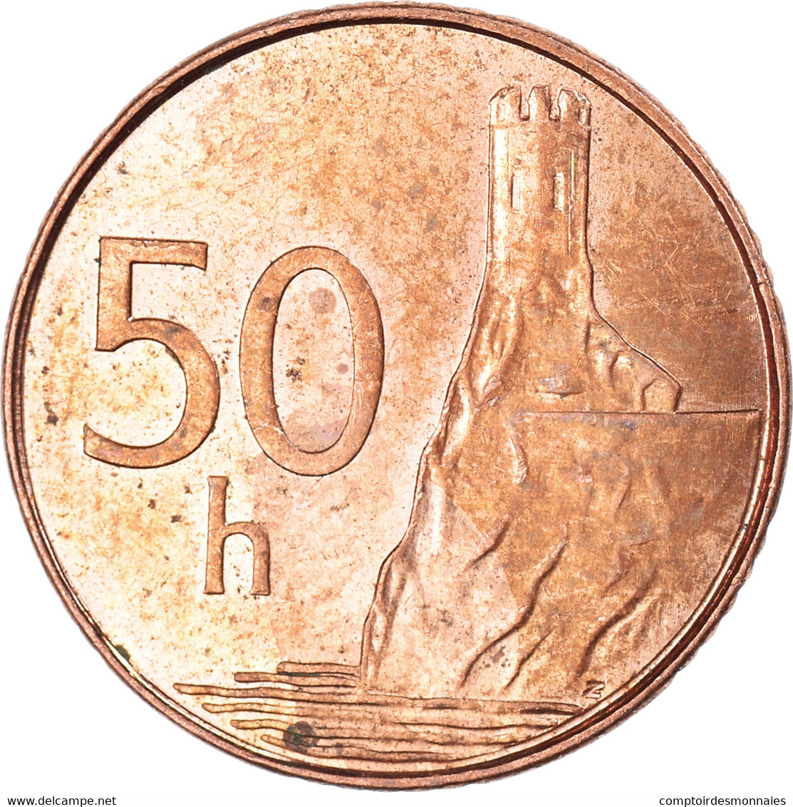 Monnaie, Slovaquie, 50 Halierov, 2005 - Slovakia