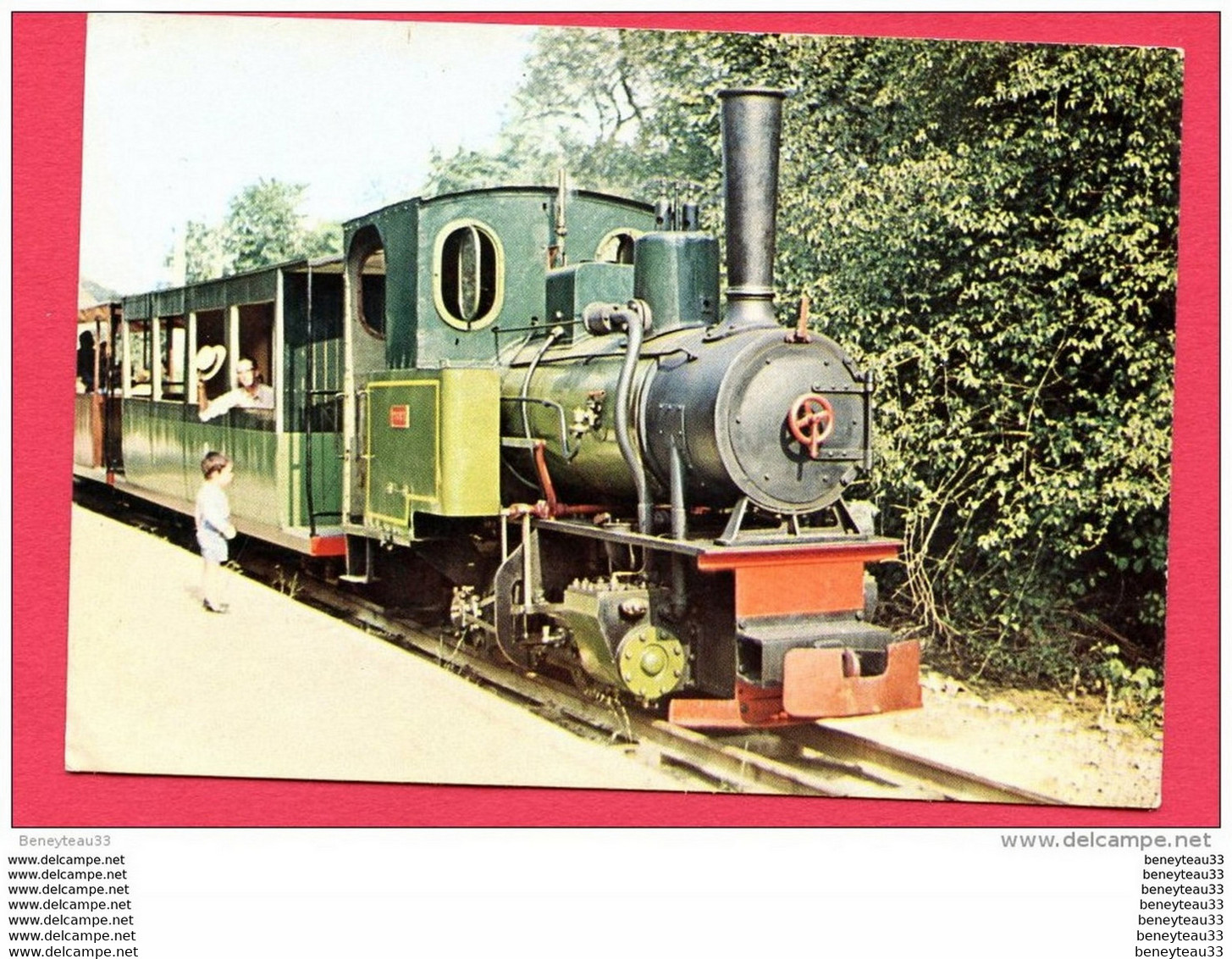 CPSM  (Réf A044)  REBECQ  ( BELGIQUE) Le Petit Train Du Bonheur (animée) - Rebecq