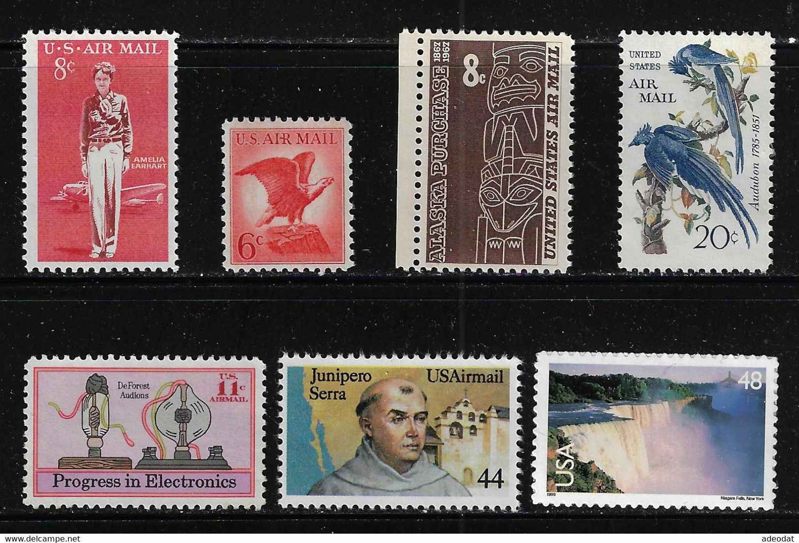 UNITED STATES 1963...1999 AIR MAIL SCOTT C67...C133 STAMPS MH,MNH - 3b. 1961-... Nuovi