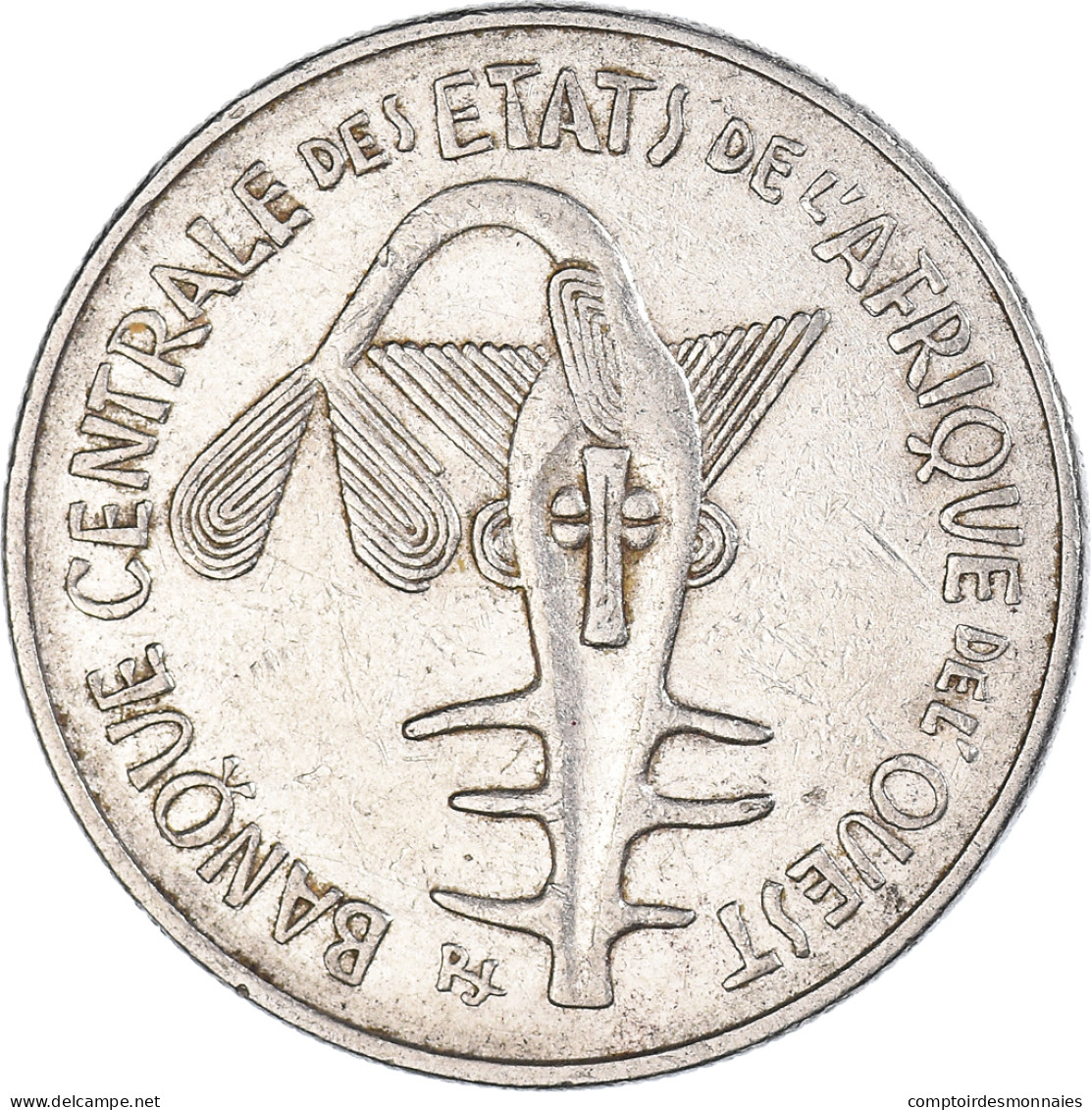 Monnaie, États De L'Afrique Centrale, 100 Francs, 1974 - Centraal-Afrikaanse Republiek